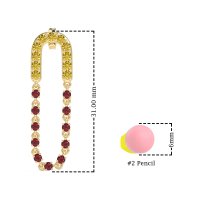 Loop Chain Stud Earrings