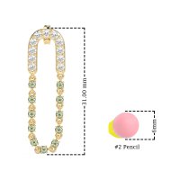 Loop Chain Stud Earrings
