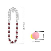 Loop Chain Stud Earrings
