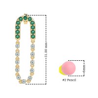 Loop Chain Stud Earrings