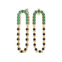 Loop Chain Stud Earrings