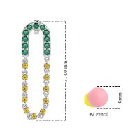 Loop Chain Stud Earrings