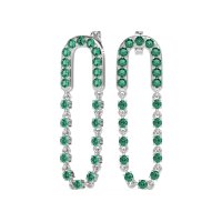 Loop Chain Stud Earrings