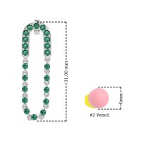 Loop Chain Stud Earrings