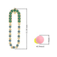 Loop Chain Stud Earrings