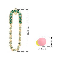 Loop Chain Stud Earrings