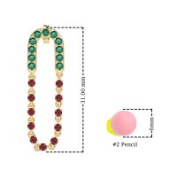 Loop Chain Stud Earrings