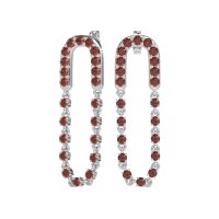Loop Chain Stud Earrings