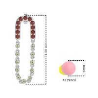 Loop Chain Stud Earrings