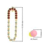 Loop Chain Stud Earrings