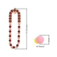 Loop Chain Stud Earrings