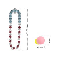 Loop Chain Stud Earrings