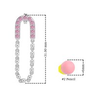 Loop Chain Stud Earrings