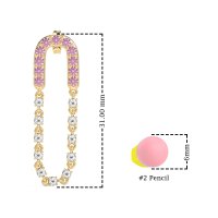 Loop Chain Stud Earrings