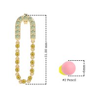 Loop Chain Stud Earrings