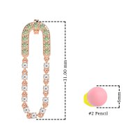 Loop Chain Stud Earrings