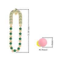 Loop Chain Stud Earrings