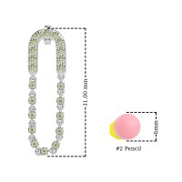 Loop Chain Stud Earrings