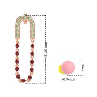 Loop Chain Stud Earrings