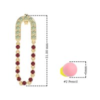 Loop Chain Stud Earrings