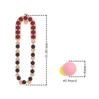 Loop Chain Stud Earrings