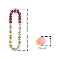 Loop Chain Stud Earrings