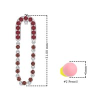 Loop Chain Stud Earrings