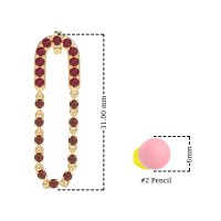 Loop Chain Stud Earrings