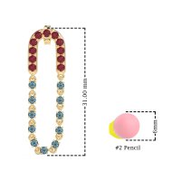 Loop Chain Stud Earrings