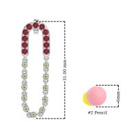 Loop Chain Stud Earrings