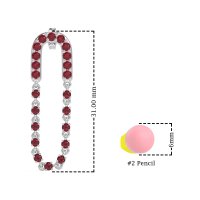 Loop Chain Stud Earrings