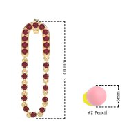 Loop Chain Stud Earrings