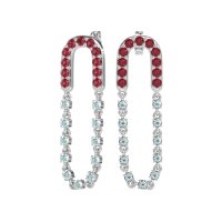 Loop Chain Stud Earrings