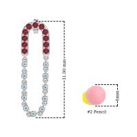 Loop Chain Stud Earrings