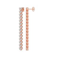 Designer Linear Drop Earrings