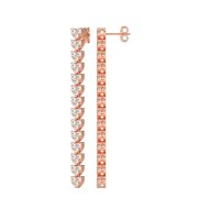 Designer Linear Drop Earrings