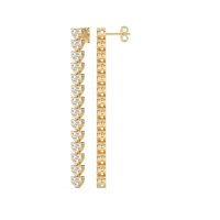 Designer Linear Drop Earrings