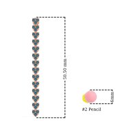 Designer Linear Drop Earrings