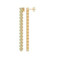 Designer Linear Drop Earrings
