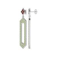 Paper Clip Dangling Drop Earrings
