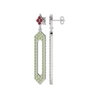 Paper Clip Dangling Drop Earrings