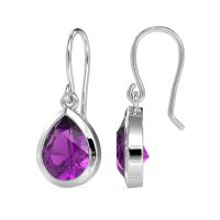 Pear Shape Drop Earrings