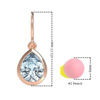 Pear Shape Drop Earrings