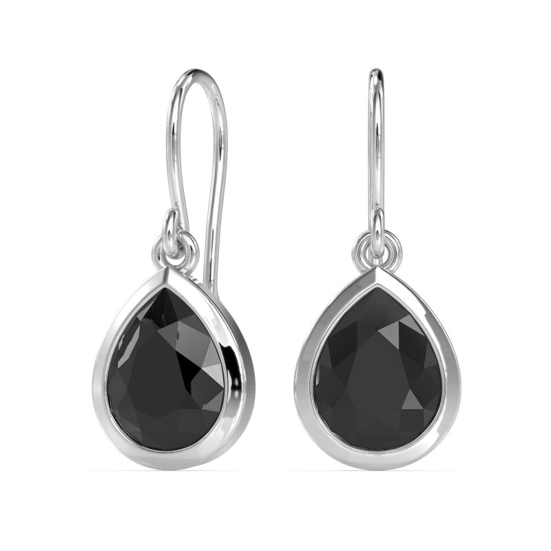 Pear Shape Drop Earrings