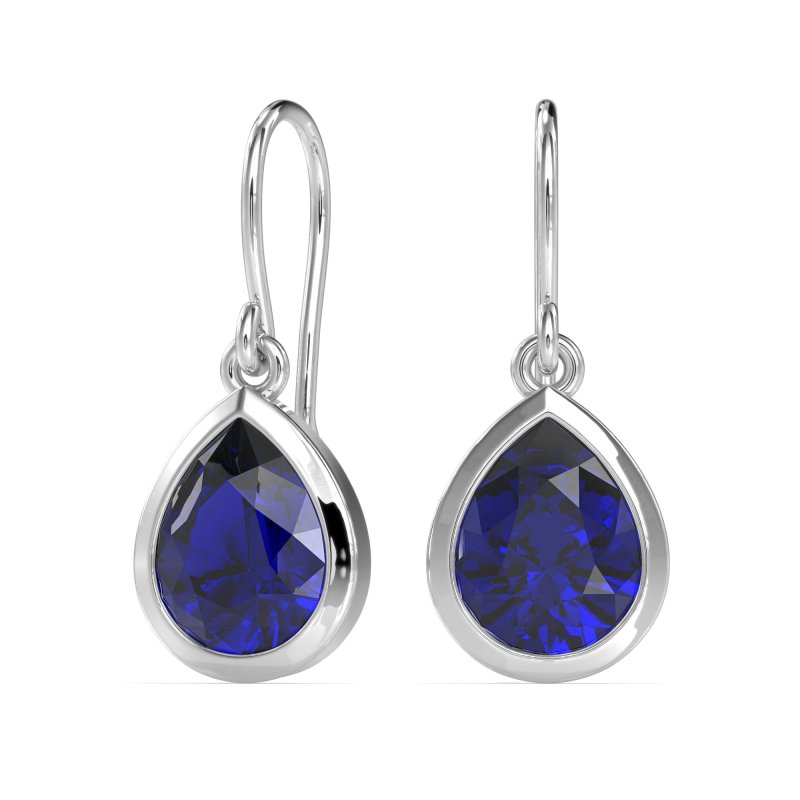 Pear Shape Drop Earrings