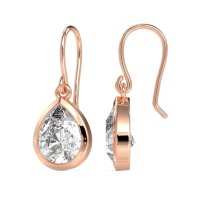 Pear Shape Drop Earrings