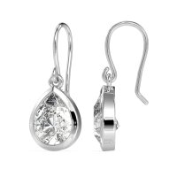 Pear Shape Drop Earrings