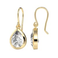 Pear Shape Drop Earrings