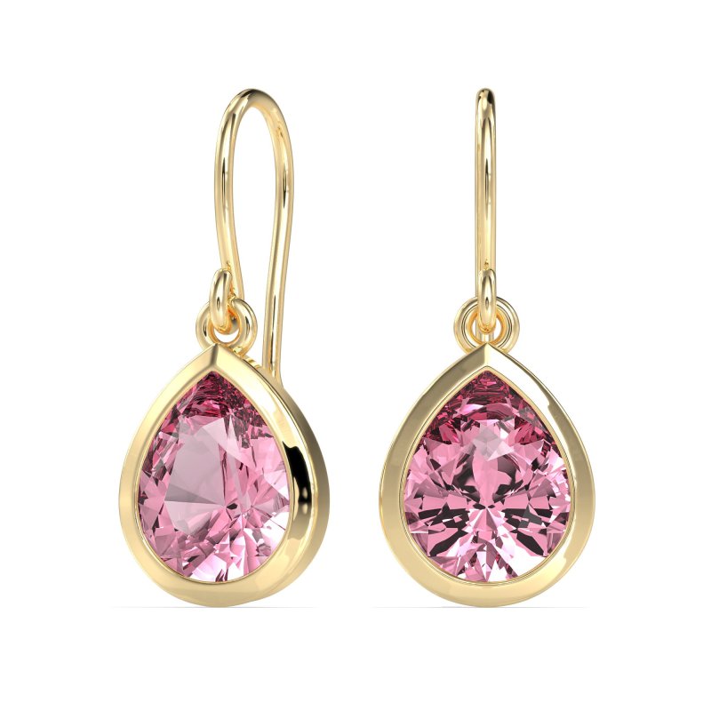 Pear Shape Drop Earrings