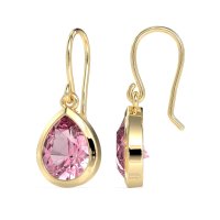 Pear Shape Drop Earrings